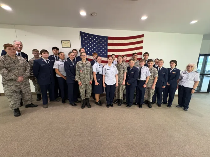 Jamestown Civil Air Patrol Composite Squadron wins award
